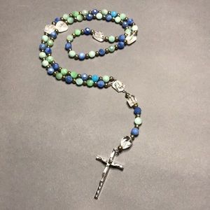 Semi Precious Stone Artisan Rosary - Hand crafted